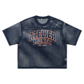 Varsity Boxy Net T-Shirt