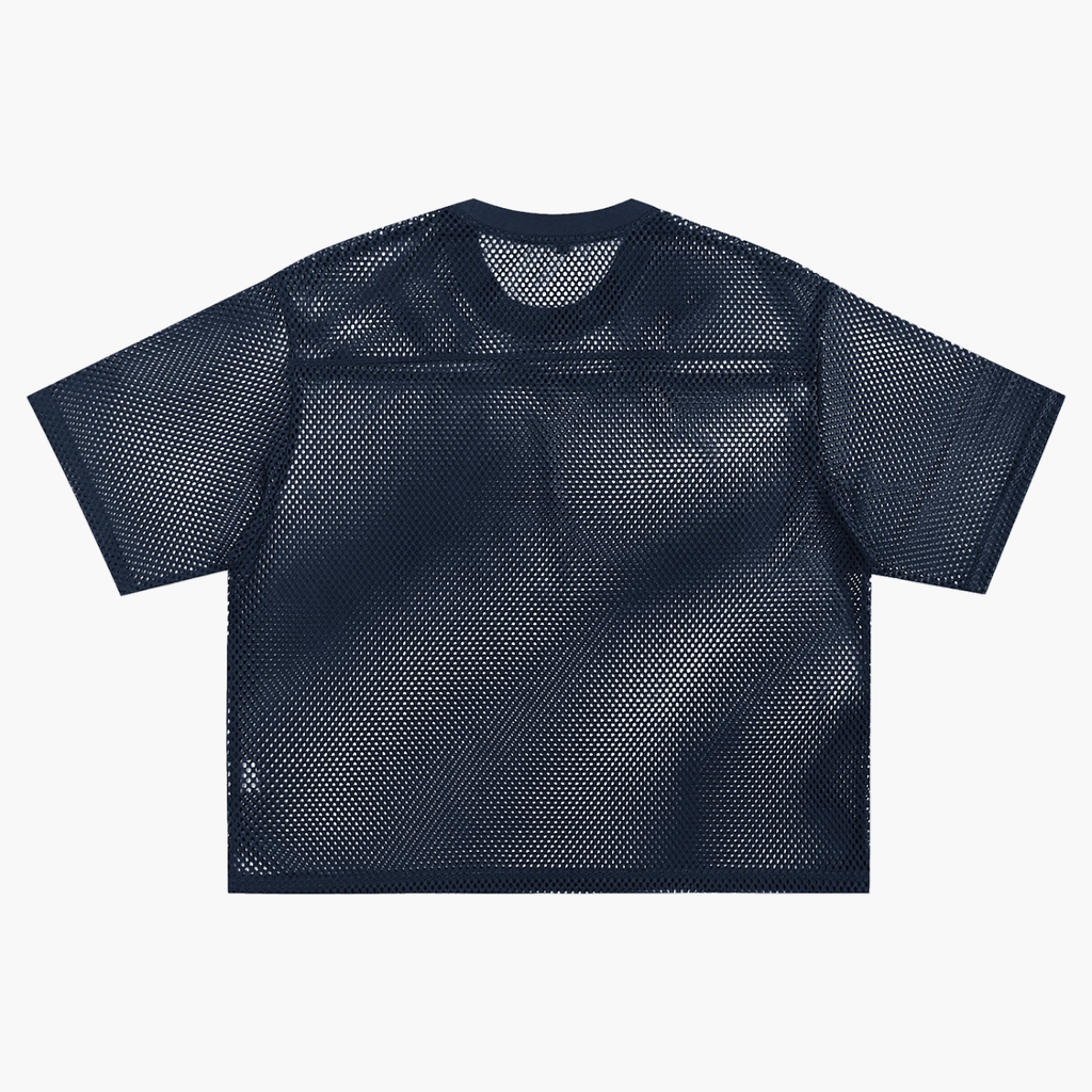 Varsity Boxy Net T-Shirt